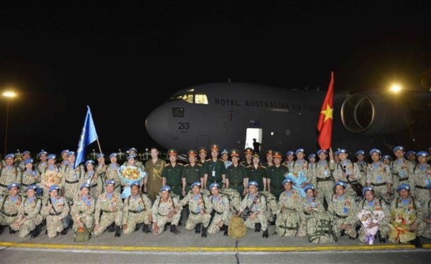 Level-2 Field Hospital Rotation 4 returns home from South Sudan